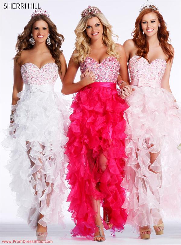 Sherri Hill High Low Party Dress 2415